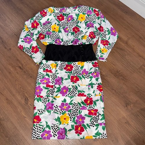 Vintage 80s simon ellis floral - vintage,