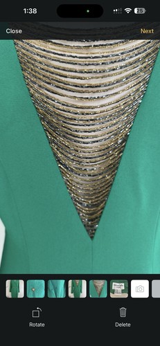 Simon ellis dress - ellis, beaded