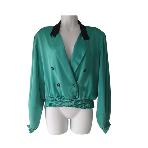 Vtg 80s simon ellis blouse - ellis,