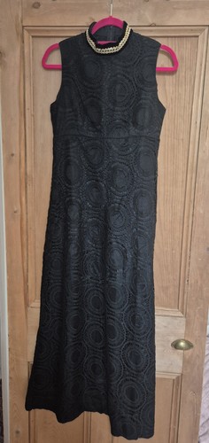 Vintage high neck - neck, lace